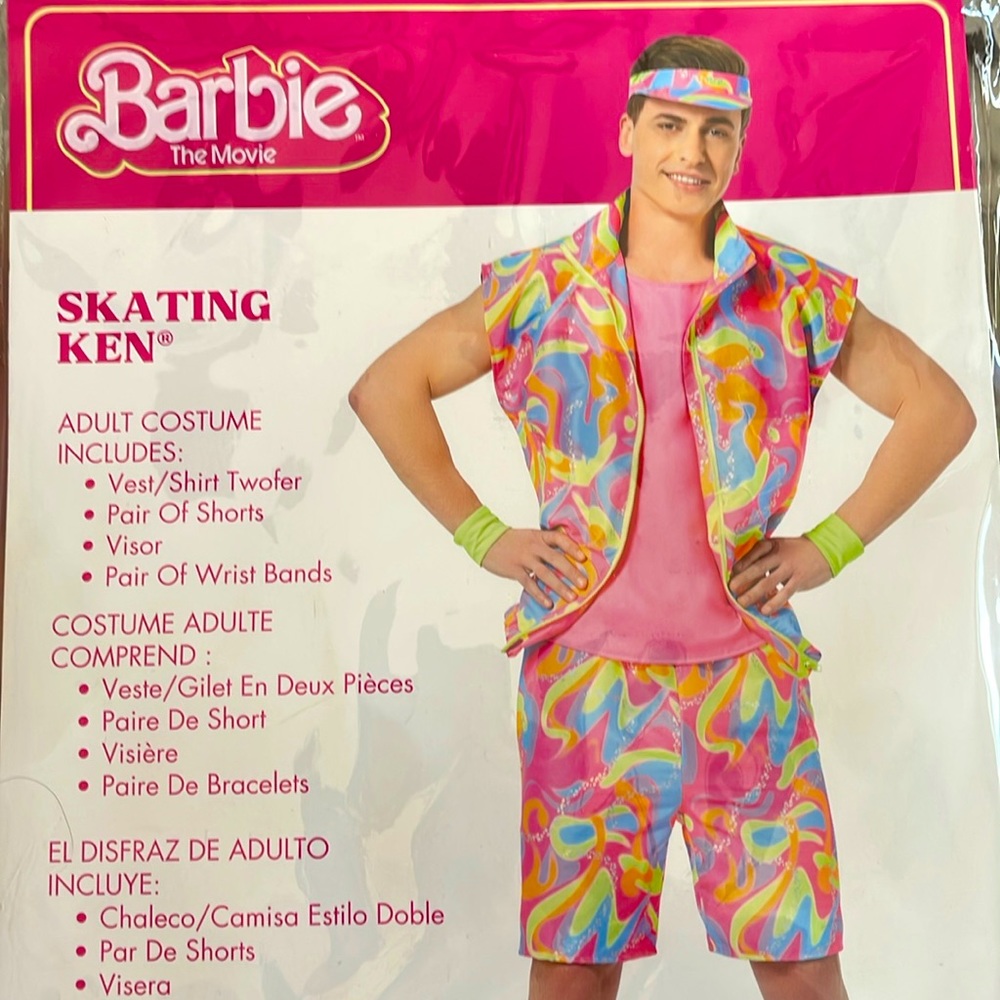 Skating Ken Costume